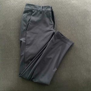 Lululemon men's Slim Commission ABC pants Obsidian color